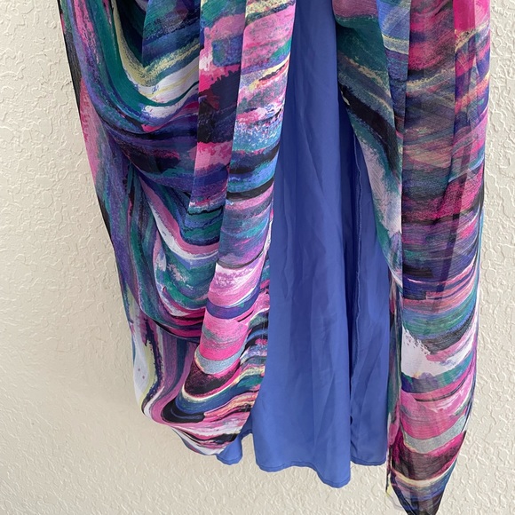 Jack by BB Dakota Barby Fuchsia Print Maxi Dress - Picture 7 of 9